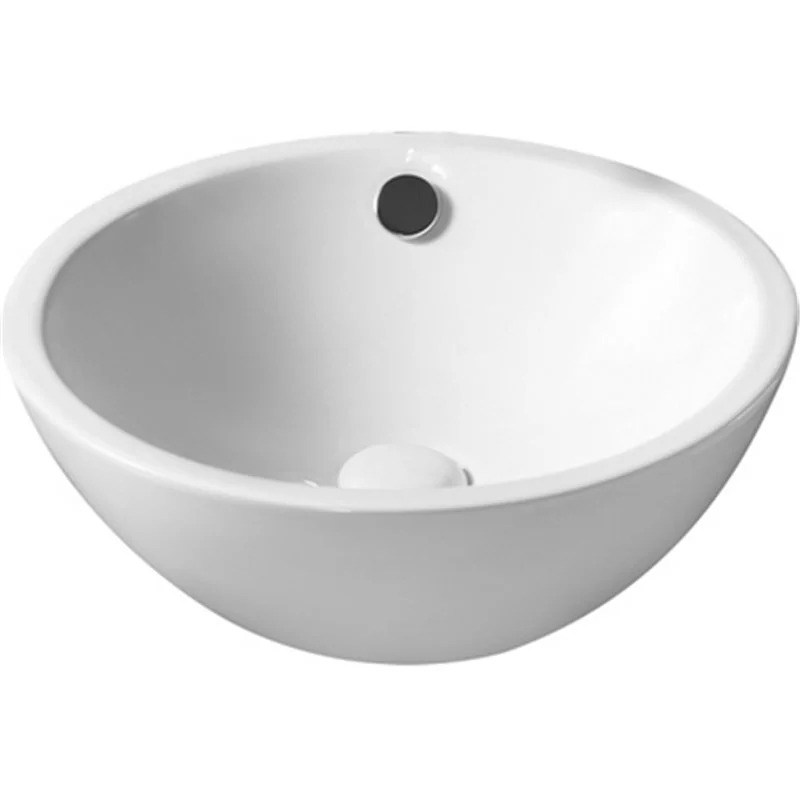 LAVABO DA APPOGGIO IN CERAMICA IN CERAMICA MODELLO LA25 DM 39.5 LINPHA