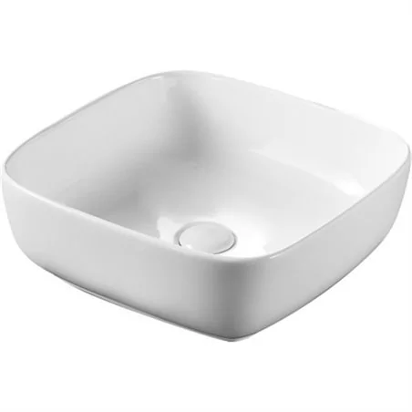 LAVABO DA APPOGGIO IN CERAMICA MODELLO LA27 CM 40 X 40 LINPHA