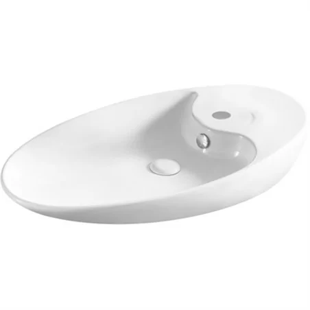 LAVABO DA APPOGGIO IN CERAMICA MODELLO LA28 CM 73.5 X 39 LINPHA