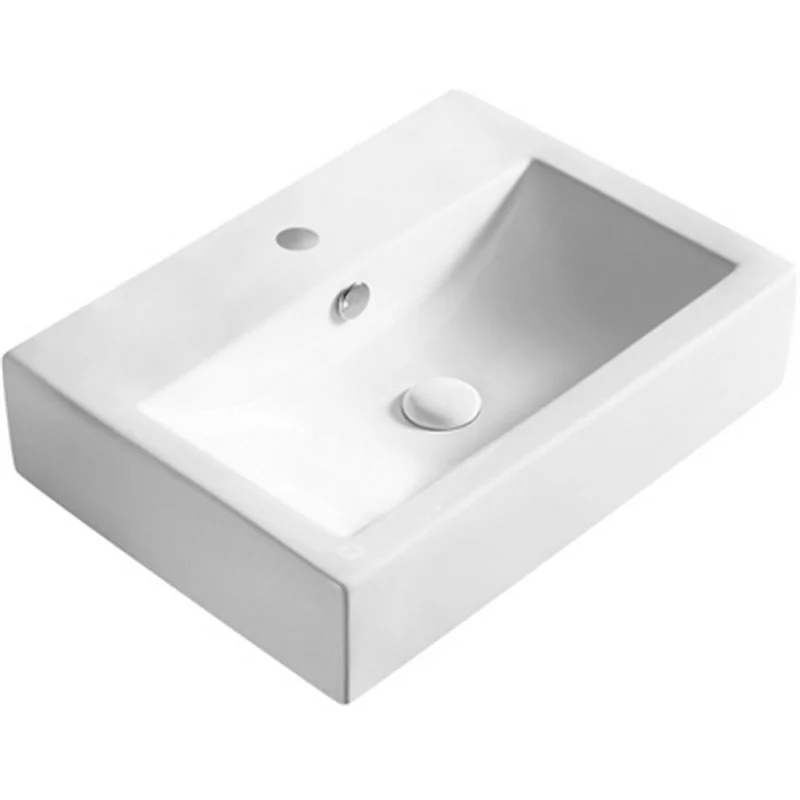 LAVABO DA APPOGGIO IN CERAMICA MODELLO LA42 CM 54 X 40.5 LINPHA
