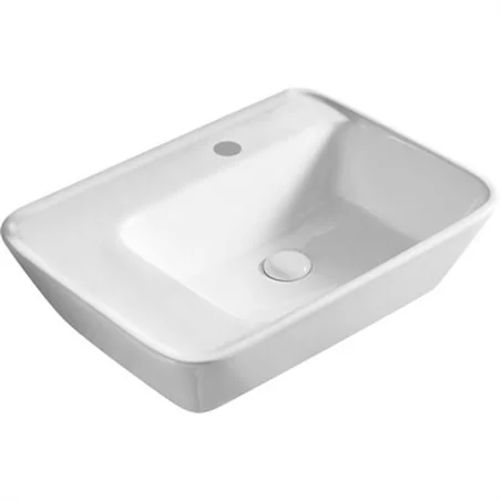 LAVABO DA APPOGGIO IN CERAMICA MODELLO LA44 CM 57.5 X 44 LINPHA