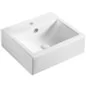 LAVABO DA APPOGGIO IN CERAMICA MODELLO LA45 CM 50.5 X 44.5 LINPHA