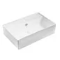 LAVABO DA APPOGGIO IN CERAMICA MODELLO LA52 CM 59.5 X 40 LINPHA