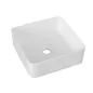 LAVABO DA APPOGGIO IN CERAMICA MODELLO LA53 CM 34.5 X 34.5 LINPHA