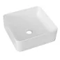 LAVABO DA APPOGGIO IN CERAMICA MODELLO LA54 CM 39 X 39 LINPHA