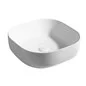 LAVABO DA APPOGGIO IN CERAMICA MODELLO LA55 CM 43 X 43 LINPHA