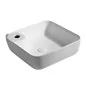 LAVABO DA APPOGGIO IN CERAMICA MODELLO LA56 CM 42 X 42 LINPHA