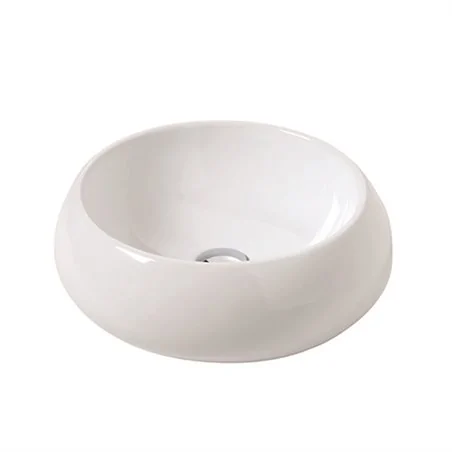 LAVABO DA APPOGGIO IN CERAMICA MODELLO LA65 CM 45 LINPHA