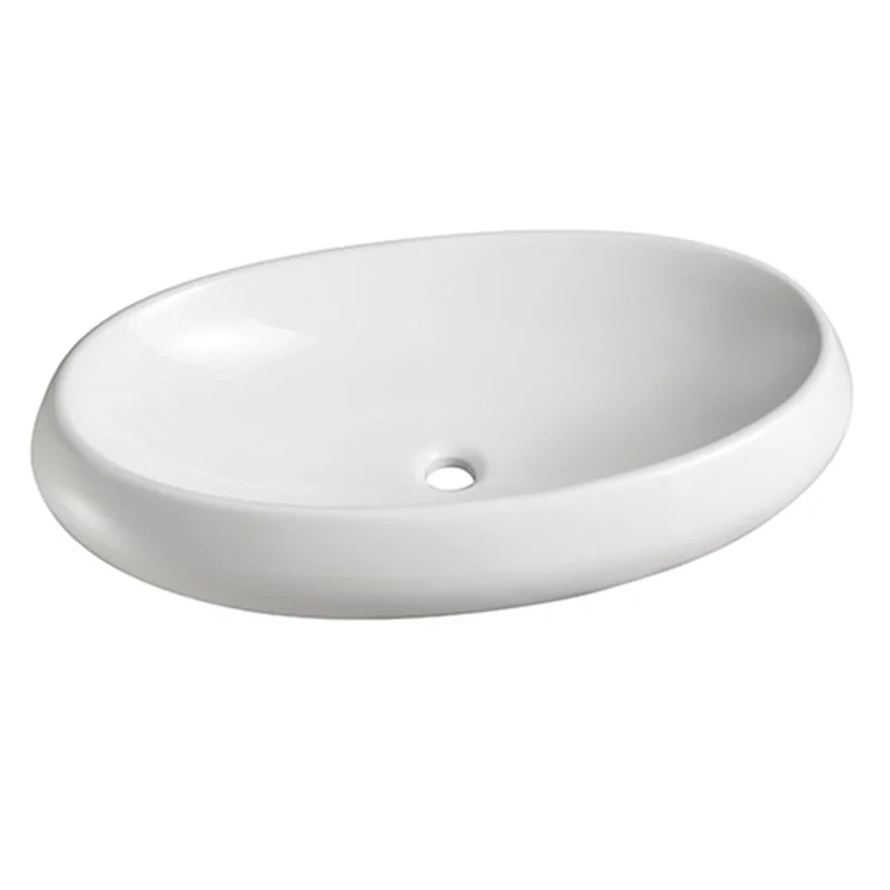 LAVABO DA APPOGGIO IN CERAMICA MODELLO LA67 CM 75 X 44 LINPHA