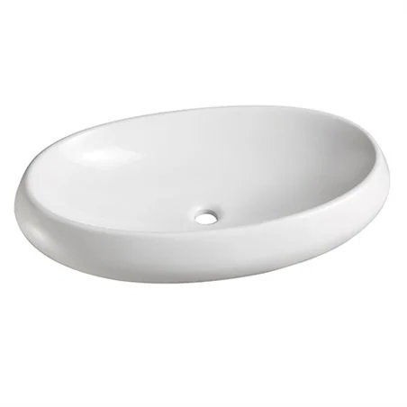 LAVABO DA APPOGGIO IN CERAMICA MODELLO LA67 CM 75 X 44 LINPHA