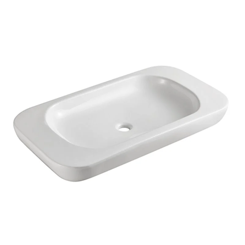 LAVABO DA APPOGGIO IN CERAMICA MODELLO LA68 CM 81 X 46,5 LINPHA