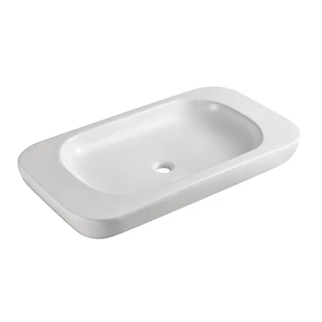 LAVABO DA APPOGGIO IN CERAMICA MODELLO LA68 CM 81 X 46,5 LINPHA