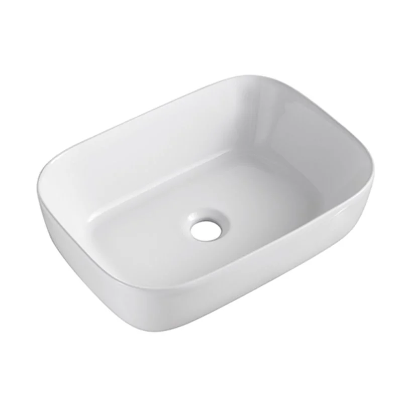 LAVABO DA APPOGGIO IN CERAMICA MODELLO LA70 CM 45,5 X 33 LINPHA