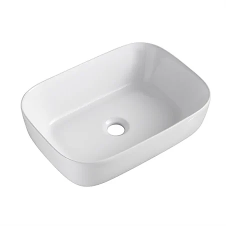 LAVABO DA APPOGGIO IN CERAMICA MODELLO LA70 CM 45,5 X 33 LINPHA