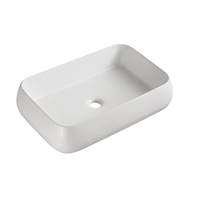 LAVABO DA APPOGGIO IN CERAMICA MODELLO LA73 CM 60 X 40 LINPHA