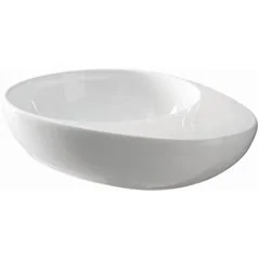 LAVABO DA APPOGGIO IN CERAMICA MODELLO JOKER EGG 55 X 39 LINPHA