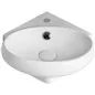 LAVABO AD ANGOLO IN CERAMICA MODELLO LN57 CM 38 X 36 LINPHA
