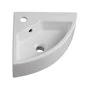 LAVABO AD ANGOLO IN CERAMICA MODELLO LN58 CM 49 X 35 LINPHA