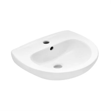 LAVABO A PARETE IN CERAMICA CM 37 X 45 LINPHA