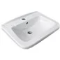 LAVABO A PARETE IN CERAMICA QUADRO CM 36 X 45 LINPHA
