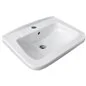 LAVABO A PARETE IN CERAMICA QUADRO CM 40 X 50 LINPHA