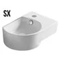 LAVABO A PARETE IN CERAMICA MODELLO LP92 CM 40.5 X 27 LINPHA
