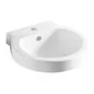 LAVABO A PARETE IN CERAMICA MODELLO LP93 CM 51.5 X 49.5 LINPHA