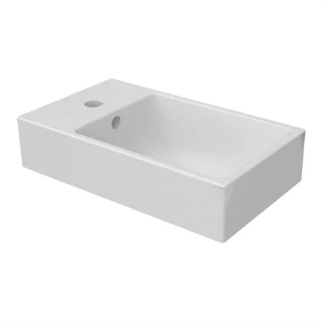 LAVABO A PARETE IN CERAMICA MODELLO LP94 CM 45 X 26 LINPHA