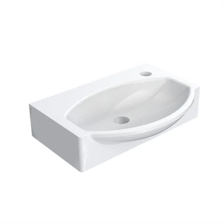 LAVABO A PARETE IN CERAMICA MODELLO LP96 CM 41 X 30 LINPHA