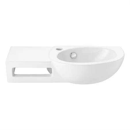 LAVABO A PARETE IN CERAMICA MODELLO LP961 CM 63 X 28.5 LINPHA