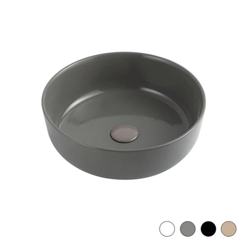 LAVABO DA APPOGGIO IN CERAMICA SLIM MODELLO 01 LINPHA