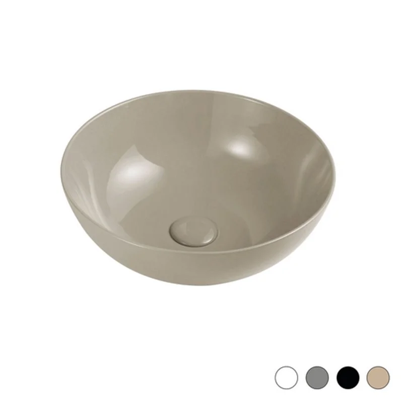 LAVABO DA APPOGGIO IN CERAMICA SLIM MODELLO 02 LINPHA