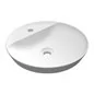 LAVABO IN PORCELLANA AD INCASSO TONDO MONOFORO VARIANT 42 X 42 CM RAK