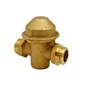 RUBINETTO MISURA OTTONE GIALLO