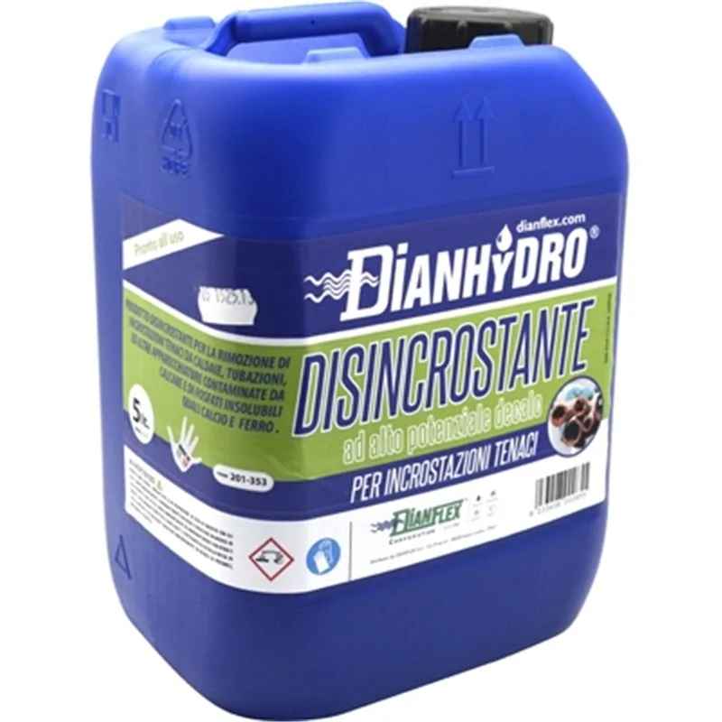 DISINCROSTANTE PER IMPIANTI AD ALTO POTENZIALE DECALC