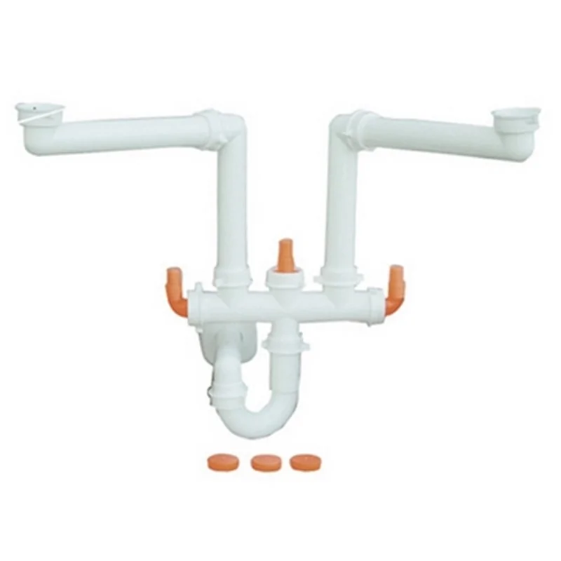 SIFONE SALVASPAZIO PER LAVELLI A 2 VIE LIRA