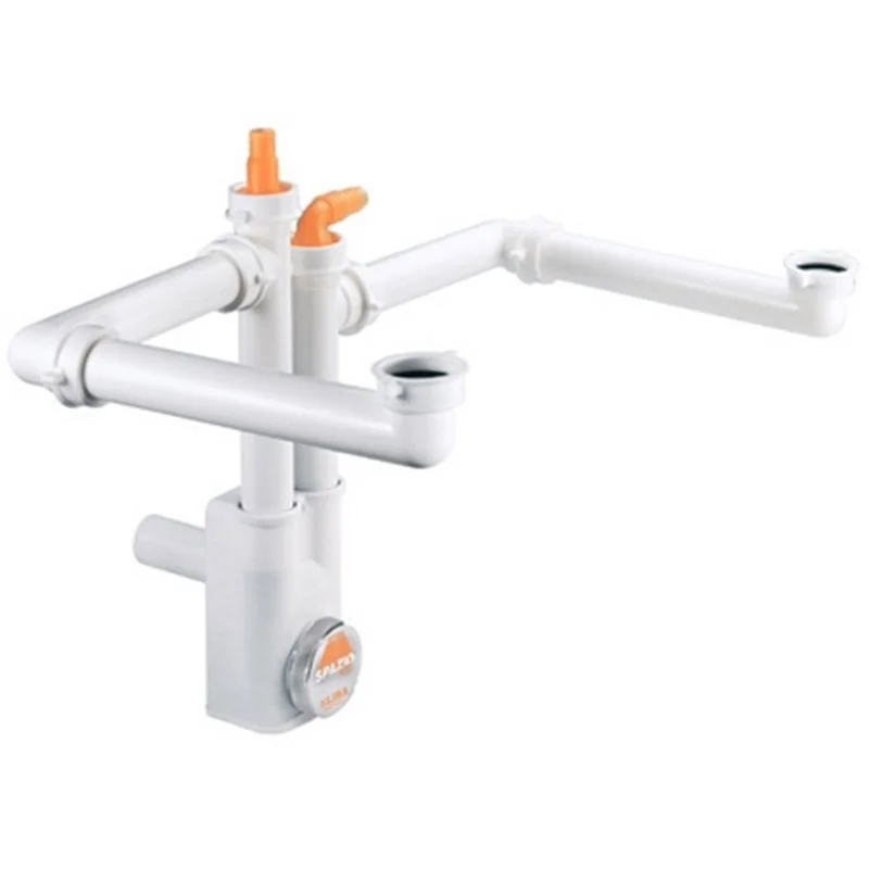 SIFONE SALVASPAZIO ISPEZIONABILE 2 VIE NT LIRA