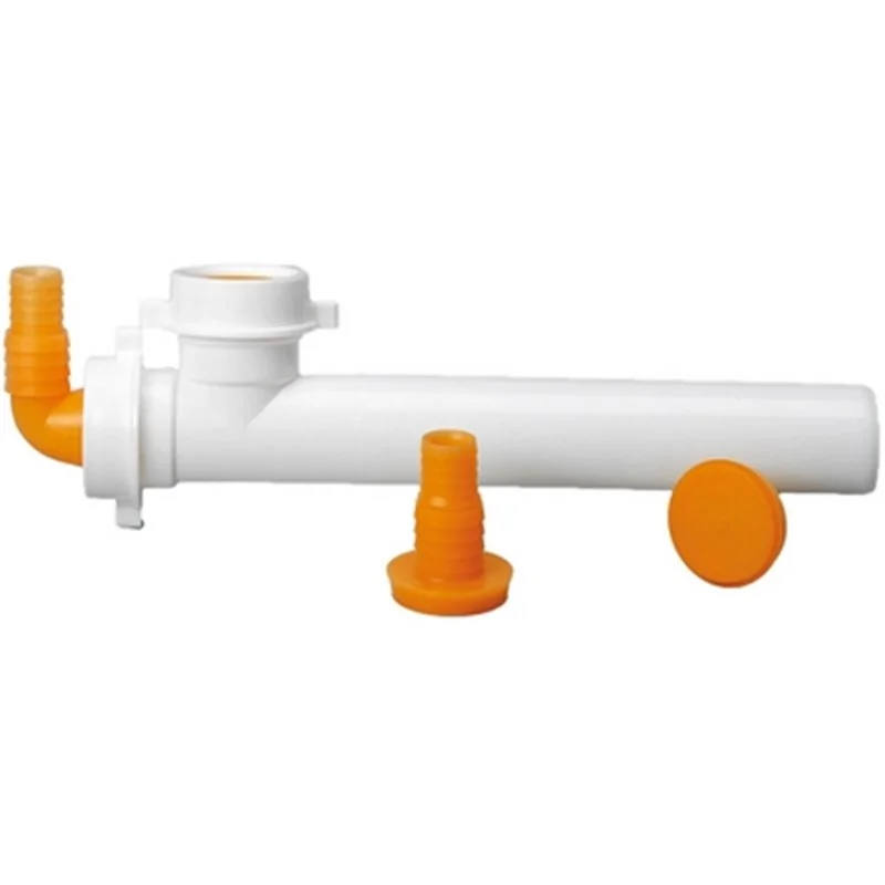 RACCORDO 2 VIE Ø40 CON ATTACCO LAVATRICI E LAVASTOVIGLIE 230MM