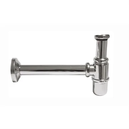 SIFONE A BOTTIGLIA SENZA PILETTA CON CANNA DA CM.25 MODELLO LUX