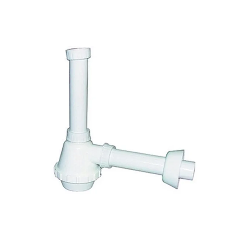 SIFONE PVC 1 VIA SENZA PILETTA PER INOX