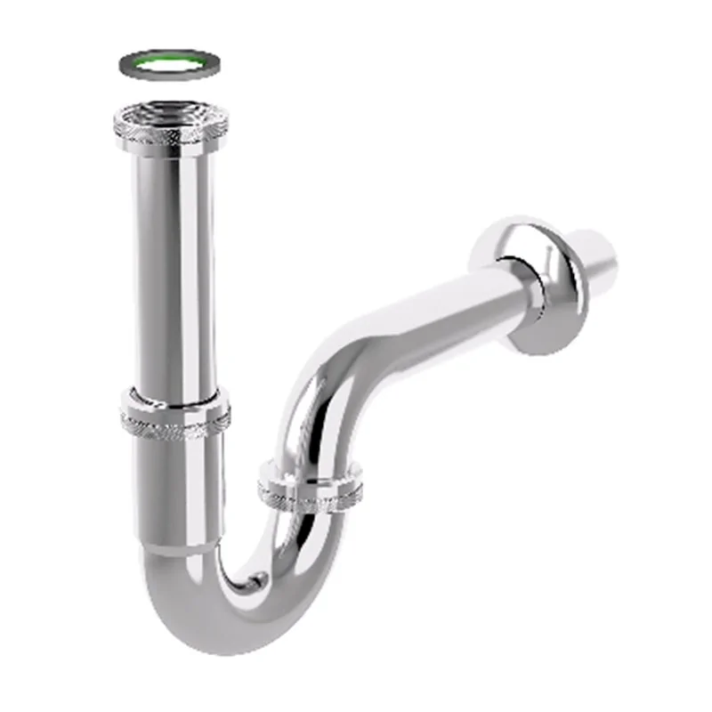 SIFONE A P IN ACCIAIO TUBULAR INOX