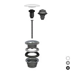 PILETTA A SCATTO PER LAVABO E BIDET MANITAPI