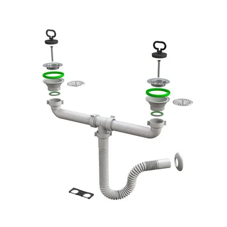 SIFONE MAGIK CON PILETTE Ø 80