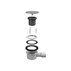 PILETTA PER PIATTI DOCCIA TRIGONO INOX