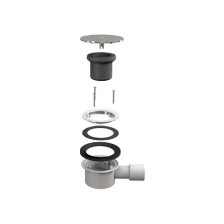 PILETTA PER PIATTI DOCCIA TRIGONO INOX