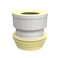 MANICOTTO WC DIRITTO IN BI-COMPONENTE