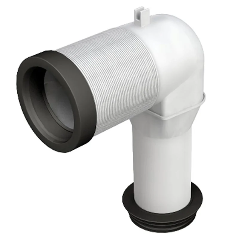 CURVA A L PER COLLEGAMENTO DEI VASI AL PAVIMENTO