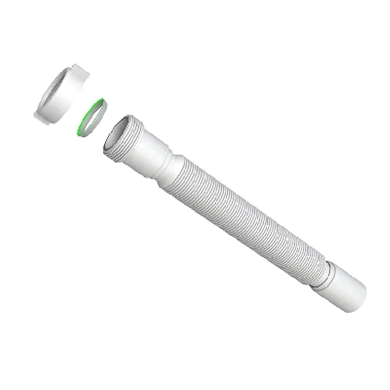 TUBO FLESSIBILE ED ESTENSIBILE C/GHIERA PLASTICA