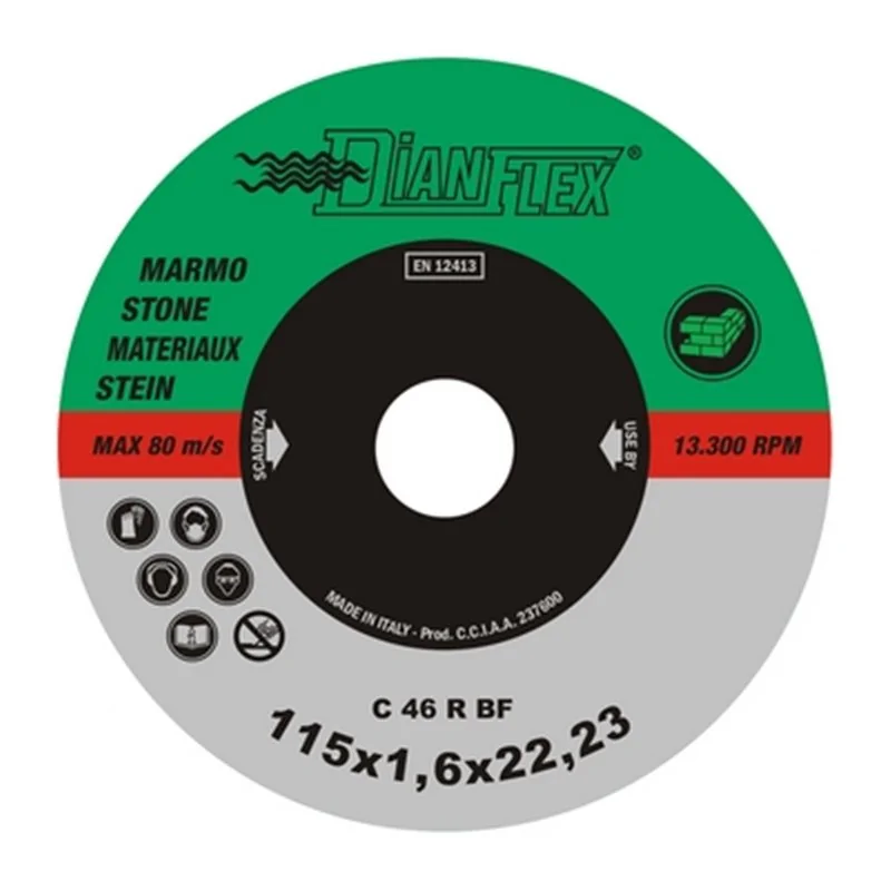 DISCO ABRASIVO PER MARMO