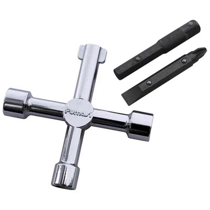 CHIAVE A 4 USI PER SPORTELLI